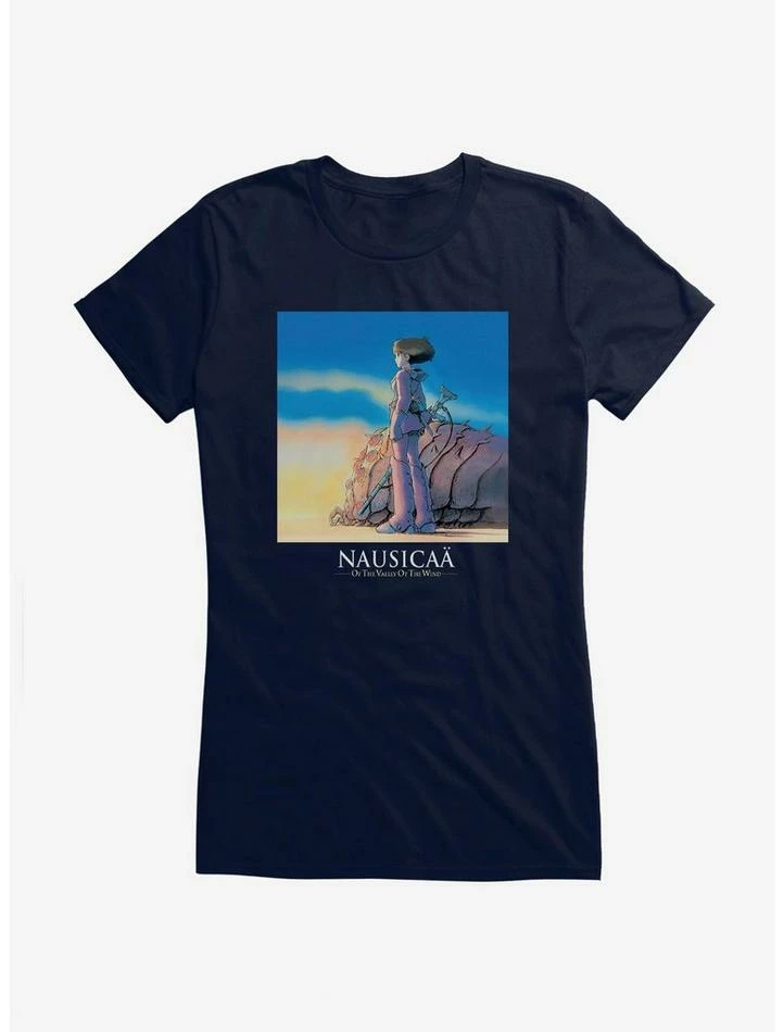 Cheap ๐ Studio Ghibli Nausicaa Of The Valley Of The Wind Girls T-Shirt ๐ - Image 4