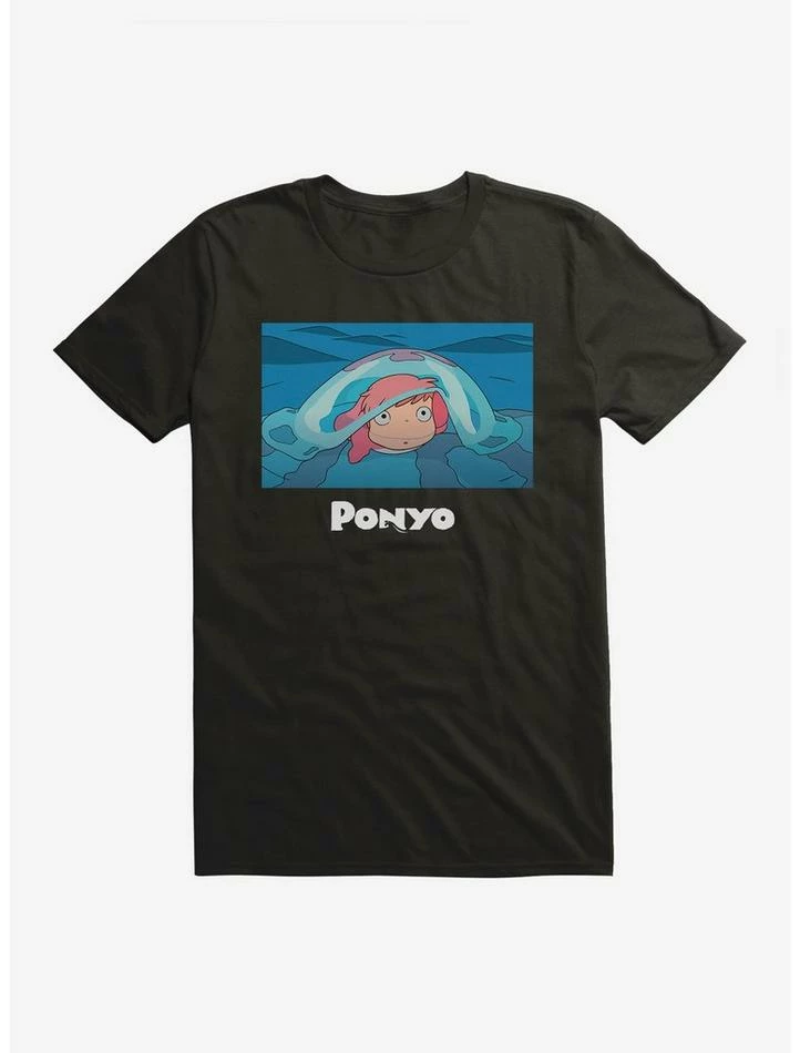 New โญ Studio Ghibli Ponyo Poster Art T-Shirt โจ - Image 2
