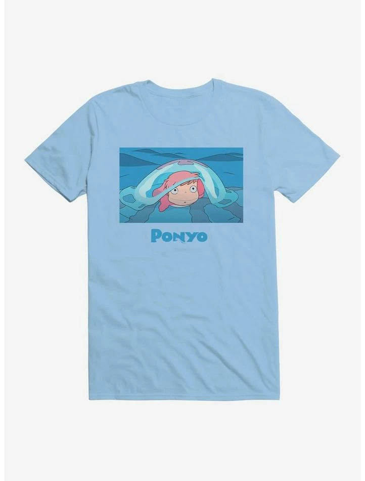New โญ Studio Ghibli Ponyo Poster Art T-Shirt โจ - Image 3