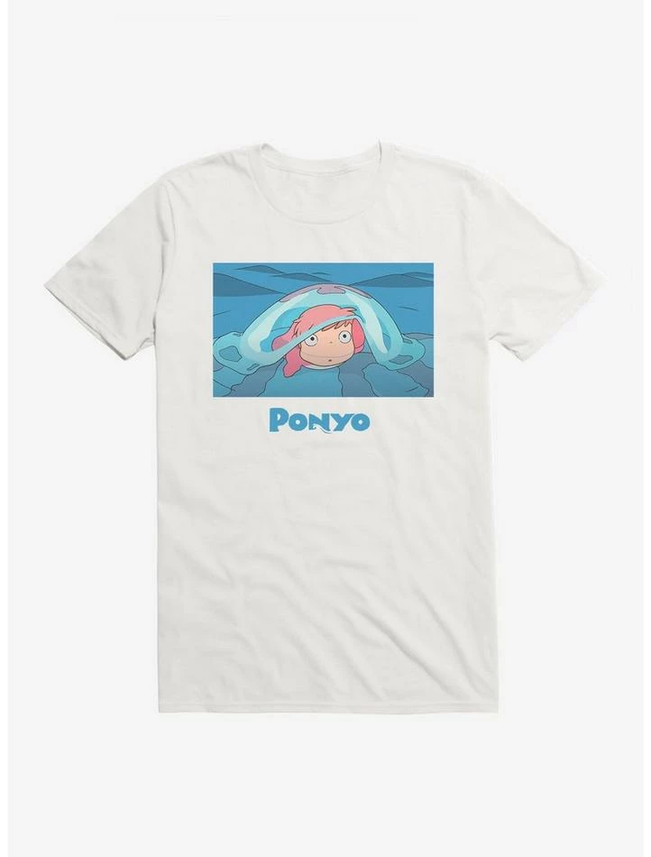 New โญ Studio Ghibli Ponyo Poster Art T-Shirt โจ - Image 6