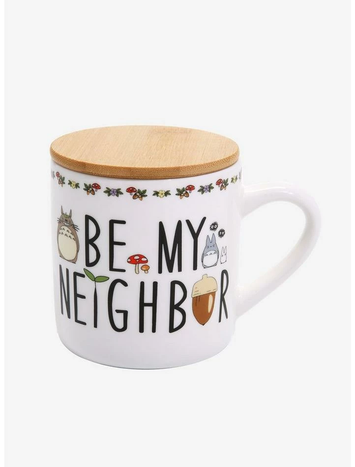 Wholesale ⭐ Studio Ghibli My Neighbor Totoro Be My Neighbor Mug With Lid 😉 - Image 2