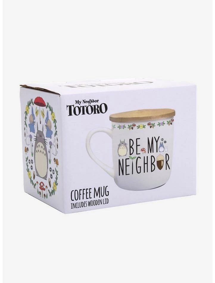 Wholesale ⭐ Studio Ghibli My Neighbor Totoro Be My Neighbor Mug With Lid 😉 - Image 4
