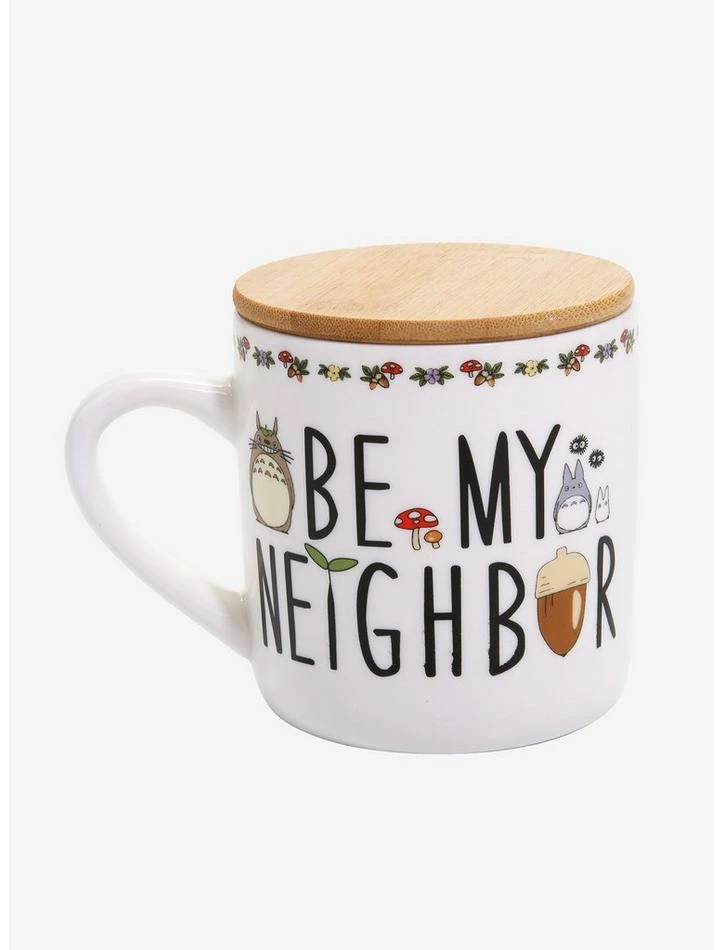 Wholesale ⭐ Studio Ghibli My Neighbor Totoro Be My Neighbor Mug With Lid 😉
