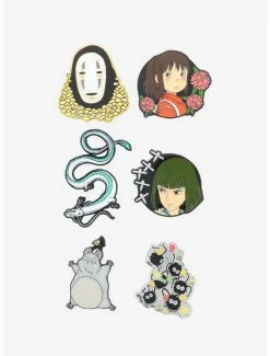 Discount 🎁 Studio Ghibli Spirited Away Glitter Blind Box Enamel Pin 🧨