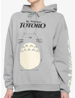 Coupon ✔️ Her Universe My Neighbor Totoro Logo Girls Hoodie 🎉