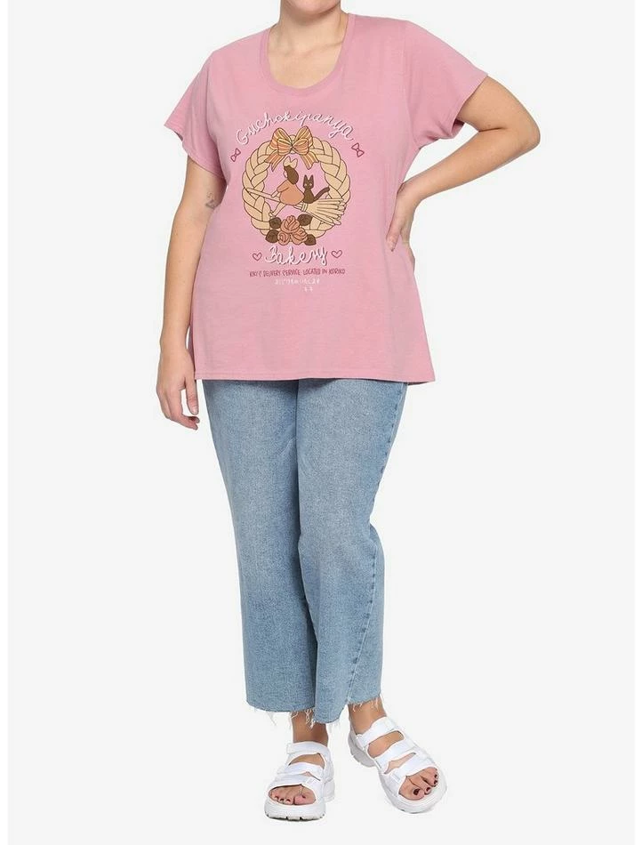 Wholesale π Her Universe Studio Ghibli Kiki's Delivery Service Bakery Girls T-Shirt Plus Size π - Image 2