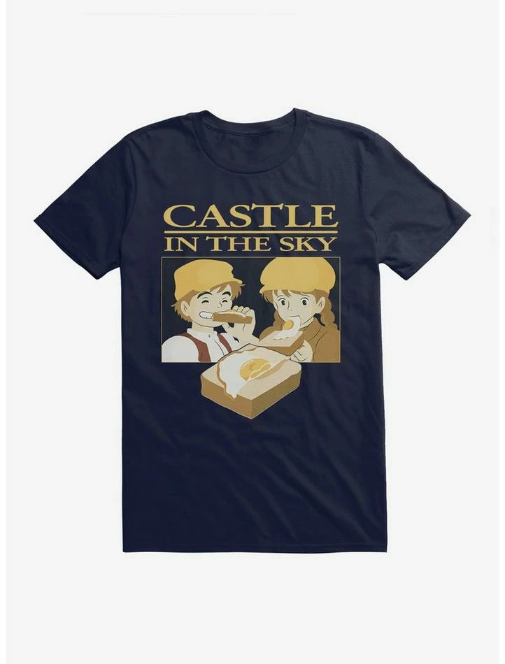 Hot Sale โค๏ธ Studio Ghibli Castle In The Sky Sunny Side Up T-Shirt ๐ - Image 4