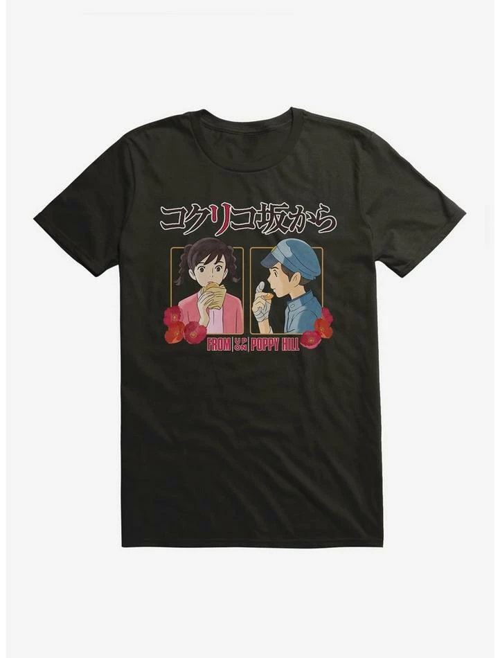 Coupon ✨ Studio Ghibli From Up On Poppy Hill Snacks T-Shirt 🎁 - Image 2