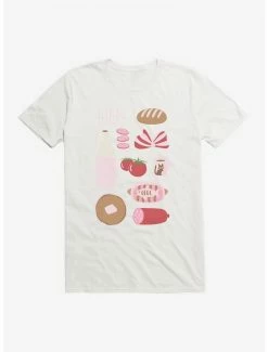 Best Sale ✔️ Studio Ghibli Kiki's Delivery Service Essential Foods T-Shirt ⭐