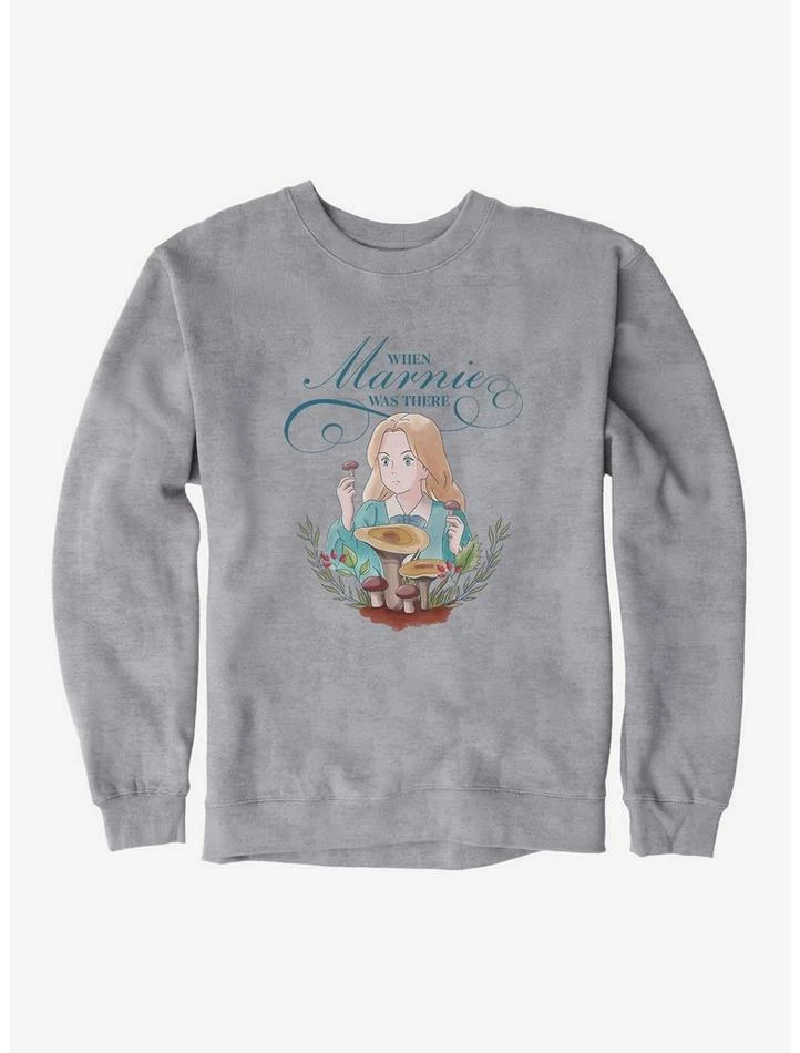 Top 10 ๐ Studio Ghibli When Marnie Was There Mushrooms Sweatshirt โค๏ธ - Image 3