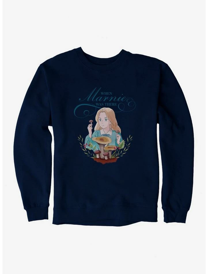 Top 10 ๐ Studio Ghibli When Marnie Was There Mushrooms Sweatshirt โค๏ธ - Image 4