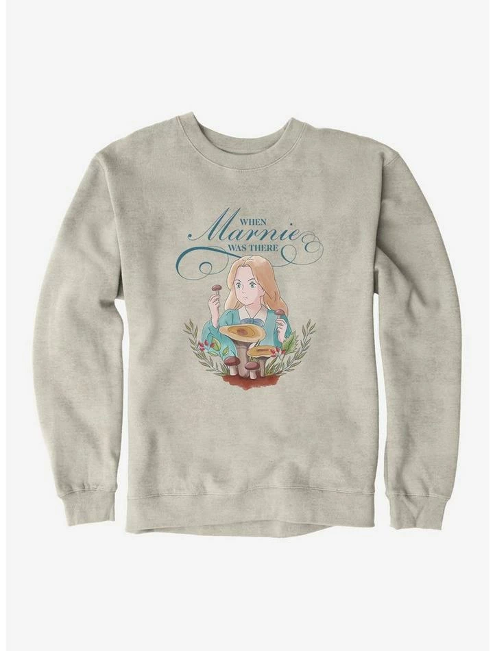 Top 10 ๐ Studio Ghibli When Marnie Was There Mushrooms Sweatshirt โค๏ธ - Image 5