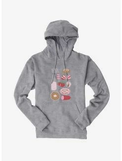 Cheap 🎁 Studio Ghibli Kiki's Delivery Service Essential Foods Hoodie ⌛