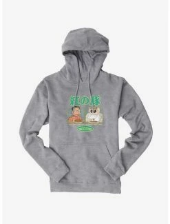 Discount ❤️ Studio Ghibli Porco Rosso Eat First Hoodie 🧨