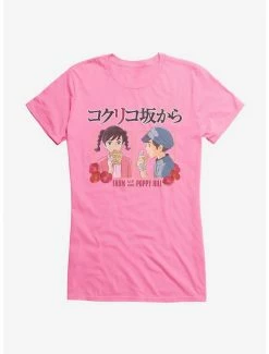 Best reviews of 🧨 Studio Ghibli From Up On Poppy Hill Snacks Girls T-Shirt 👍