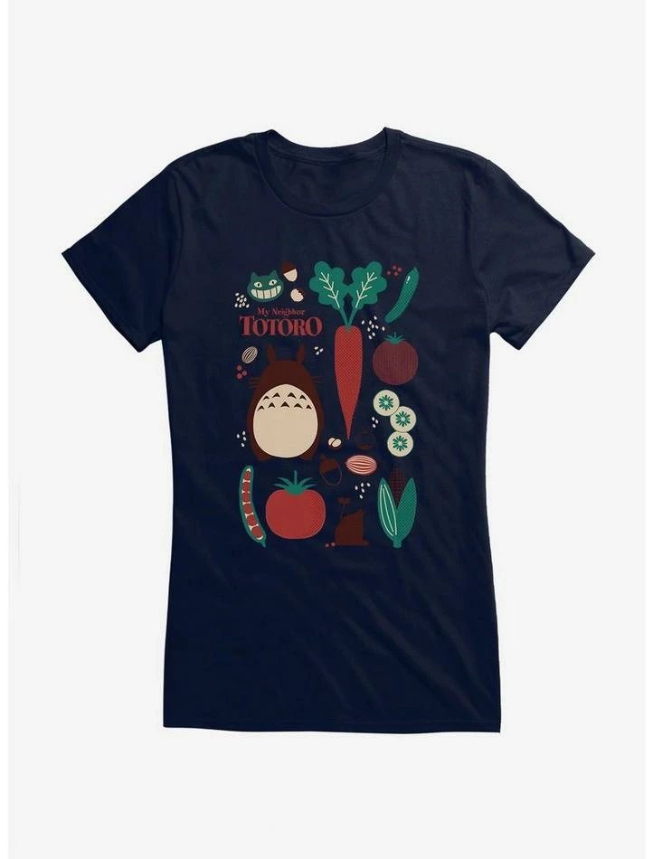 Cheapest ๐ Studio Ghibli My Neighbor Totoro Food Collection Girls T-Shirt ๐