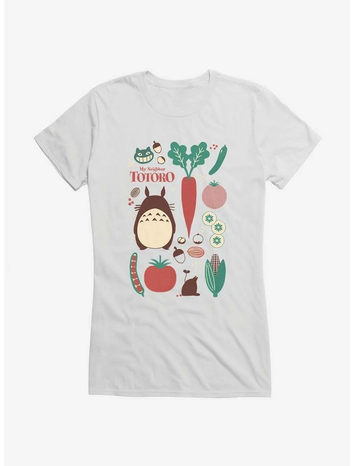 Cheapest ๐ Studio Ghibli My Neighbor Totoro Food Collection Girls T-Shirt ๐ - Image 6