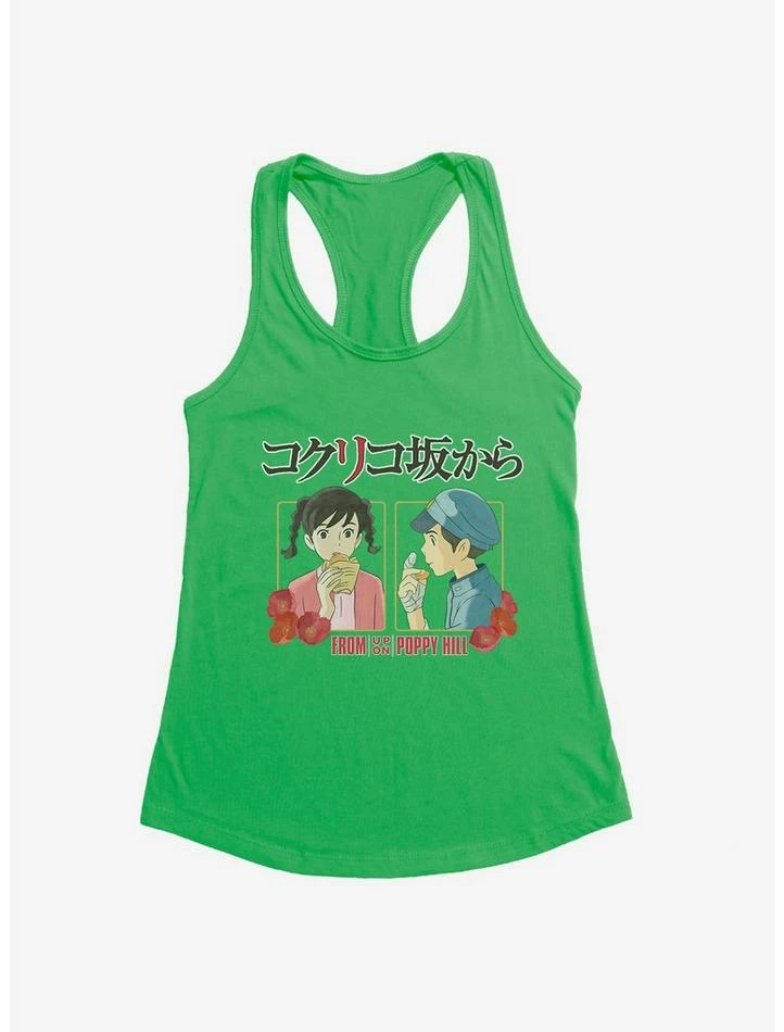 Wholesale ✔️ Studio Ghibli From Up On Poppy Hill Snacks 🎁 Girls Tank Top 🛒