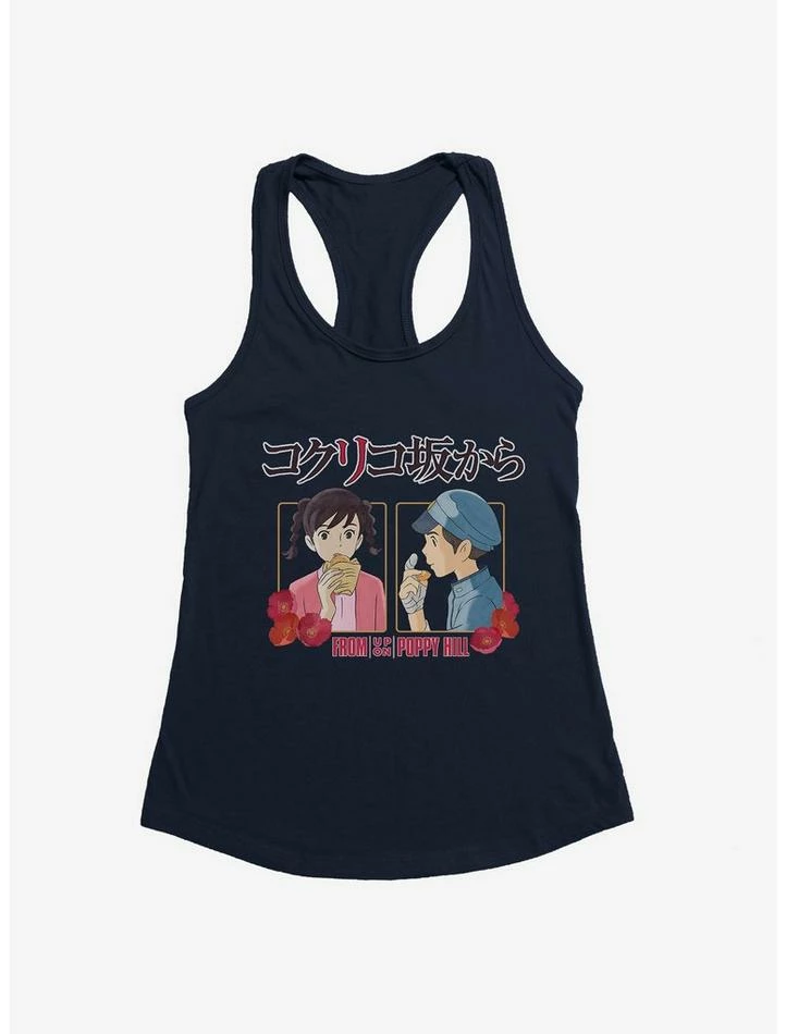 Wholesale ✔️ Studio Ghibli From Up On Poppy Hill Snacks 🎁 Girls Tank Top 🛒 - Image 5
