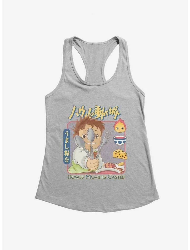 Budget ⌛ Studio Ghibli Howl's Moving Castle Markl Utensils 😍 Girls Tank Top 🔥 - Image 5