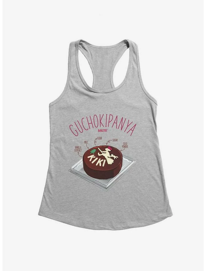 Brand new 🎁 Studio Ghibli Kiki's Delivery Service Guchokipanya Bakery Coco Cake Ingredients Girls Tank Top 🎉 - Image 4