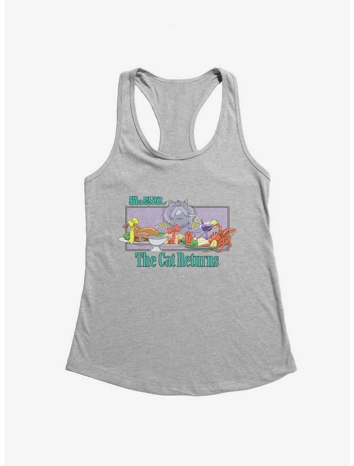 Wholesale ๐ฅฐ Studio Ghibli The Cat Returns Cat King Feast ๐ Girls Tank Top โค๏ธ - Image 6