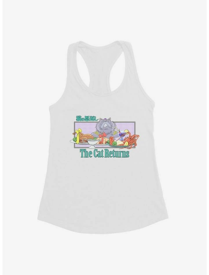 Wholesale ๐ฅฐ Studio Ghibli The Cat Returns Cat King Feast ๐ Girls Tank Top โค๏ธ - Image 5