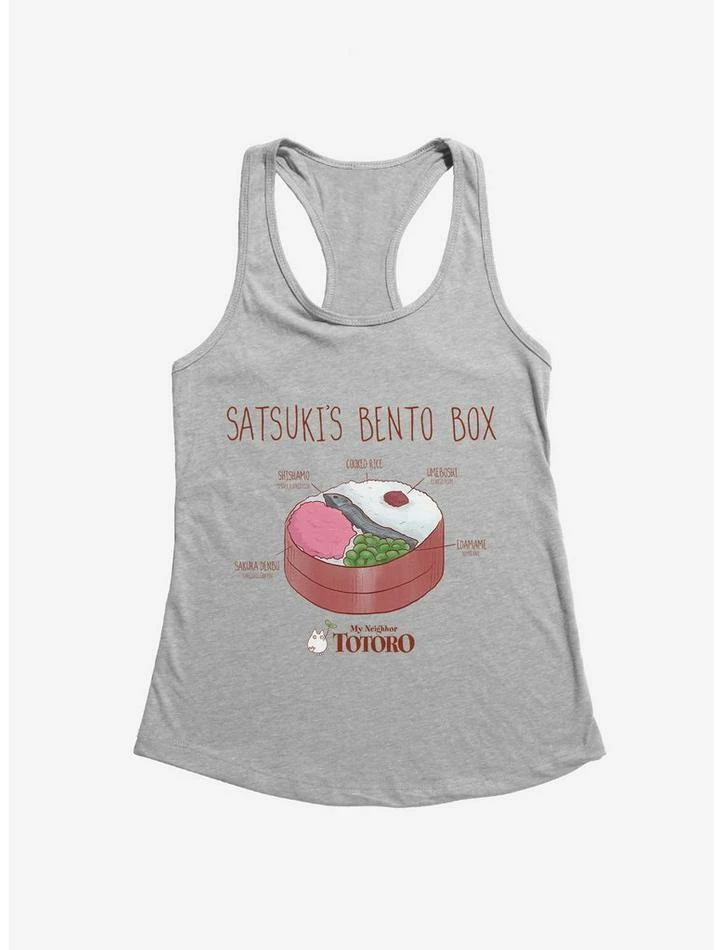 Cheap 🤩 Studio Ghibli My Neighbor Totoro Satsuki's Bento Box ✨ Girls Tank Top ❤️ - Image 2