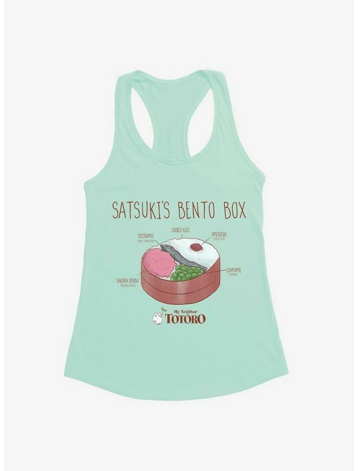 Cheap 🤩 Studio Ghibli My Neighbor Totoro Satsuki's Bento Box ✨ Girls Tank Top ❤️ - Image 5