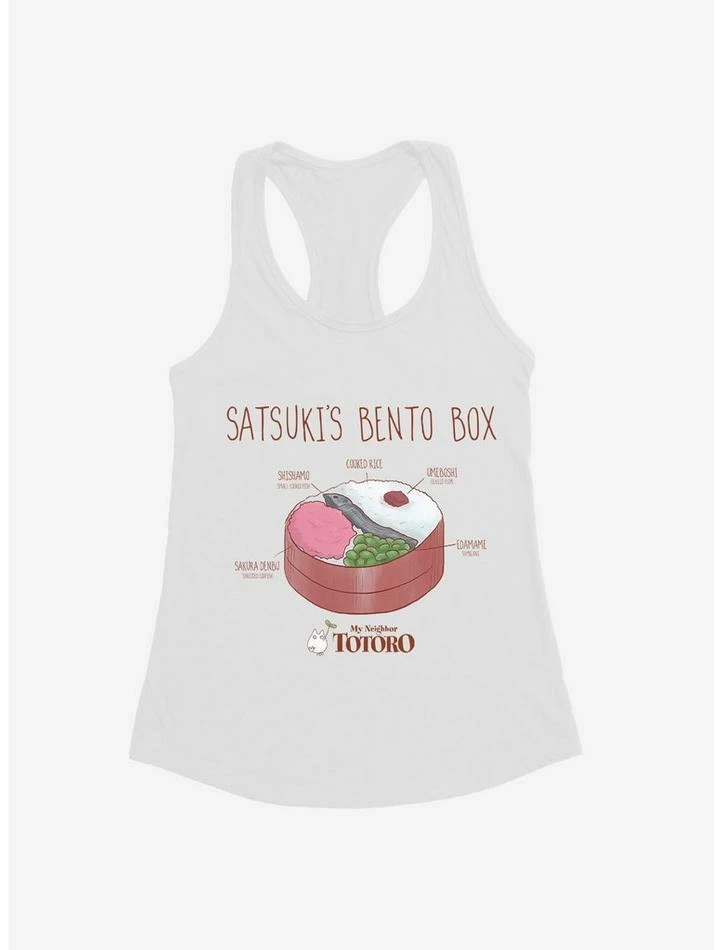 Cheap 🤩 Studio Ghibli My Neighbor Totoro Satsuki's Bento Box ✨ Girls Tank Top ❤️ - Image 6