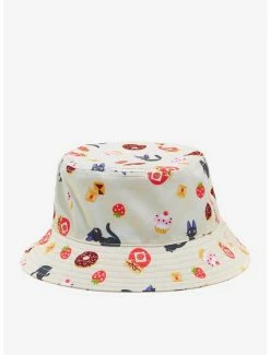 Coupon 🧨 Studio Ghibli Kiki's Delivery Service Jiji & Jam Bucket Hat 🧨