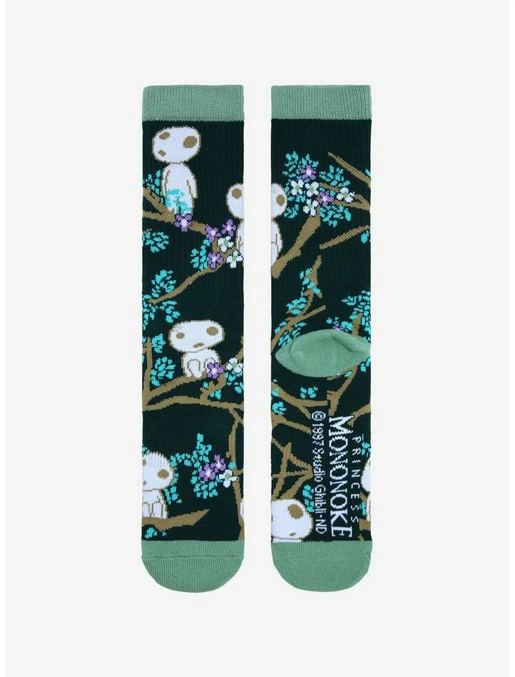 Deals π Studio Ghibli Princess Mononoke Kodama Branch Crew Socks β¨ - Image 2