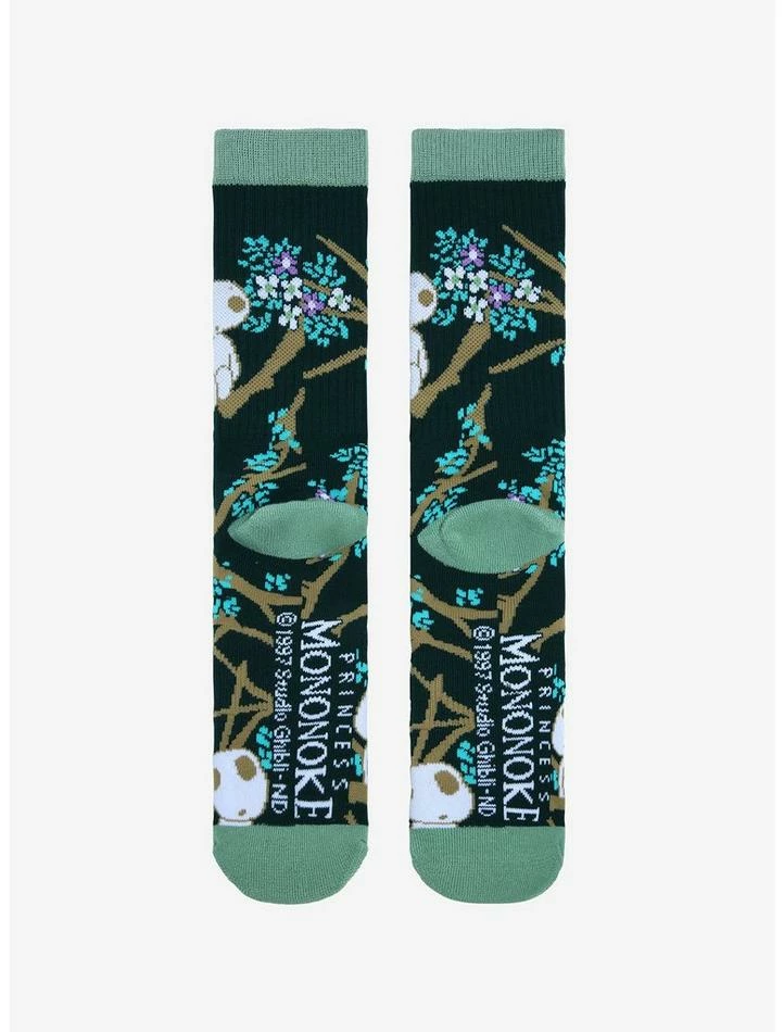 Deals π Studio Ghibli Princess Mononoke Kodama Branch Crew Socks β¨ - Image 3