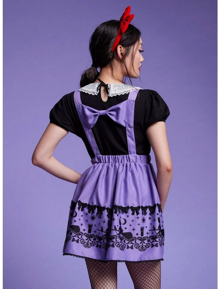 Hot Sale ๐ฅ Her Universe Studio Ghibli Kiki's Delivery Service Purple Suspender Skirt ๐งจ - Image 3