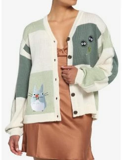 Deals ⌛ Her Universe Studio Ghibli My Neighbor Totoro Patchwork ✨ Girls Cardigan 👍
