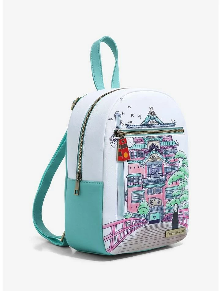 Hot Sale ๐ Studio Ghibli Spirited Away Bathhouse Mini Backpack ๐ - Image 2