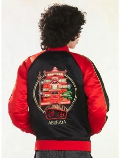 Best Pirce 👍 Our Universe Spirited Away Bathhouse Bomber Jacket ⭐