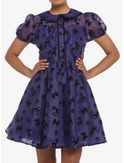 New ✔️ Her Universe Studio Ghibli Kiki's Delivery Service Jiji Puffy Organza Dress 😀