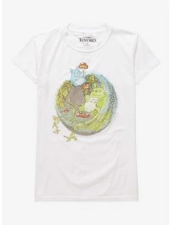 Discount 😀 Studio Ghibli My Neighbor Totoro Terrarium ✔️ Girls T-Shirt ⌛