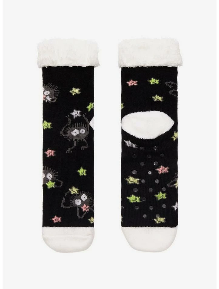 Outlet βοΈ Studio Ghibli Spirited Away Soot Sprites Cozy Socks β€οΈ - Image 2
