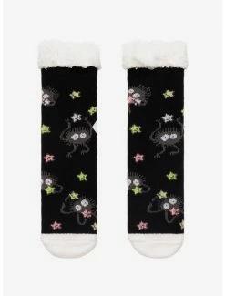 Outlet ✔️ Studio Ghibli Spirited Away Soot Sprites Cozy Socks ❤️