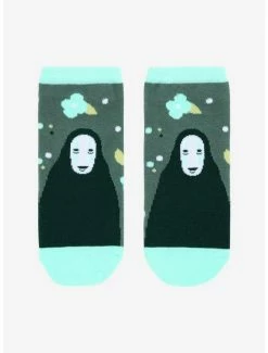 Brand new 👍 Studio Ghibli Spirited Away No-Face No-Show 🎉 Socks ⌛