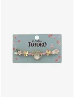 Cheap 🥰 Studio Ghibli My Neighbor Totoro Sakura Cord Bracelet 🔔