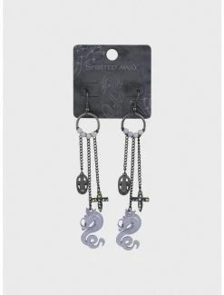 Brand new 😉 Studio Ghibli Spirited Away Lilac Drop Icon Earrings 🌟