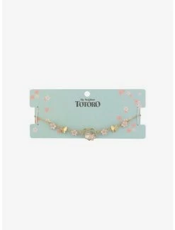 Cheapest 🎁 Studio Ghibli My Neighbor Totoro Sakura Butterfly Choker Necklace ⌛