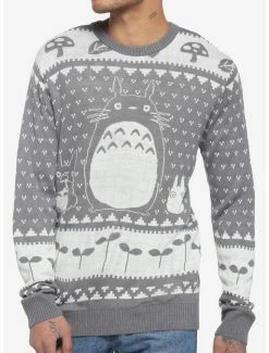 Best deal ✔️ Our Universe Studio Ghibli My Neighbor Totoro Fair Isle Knit Sweater 🌟