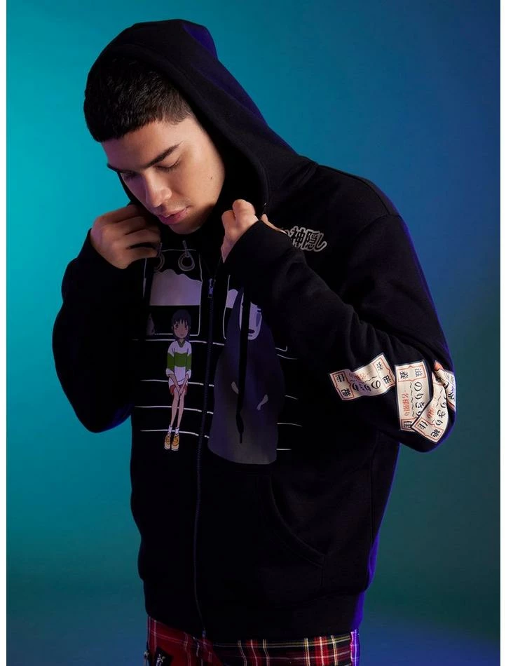 Outlet ๐ Our Universe Studio Ghibli Spirited Away Train Ticket Hoodie ๐งจ