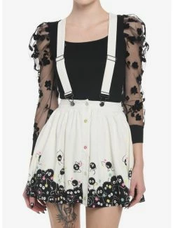 Discount 🤩 Her Universe Studio Ghibli Spirited Away Soot Sprites Star Candy Suspender 🔥 Skirt ✨