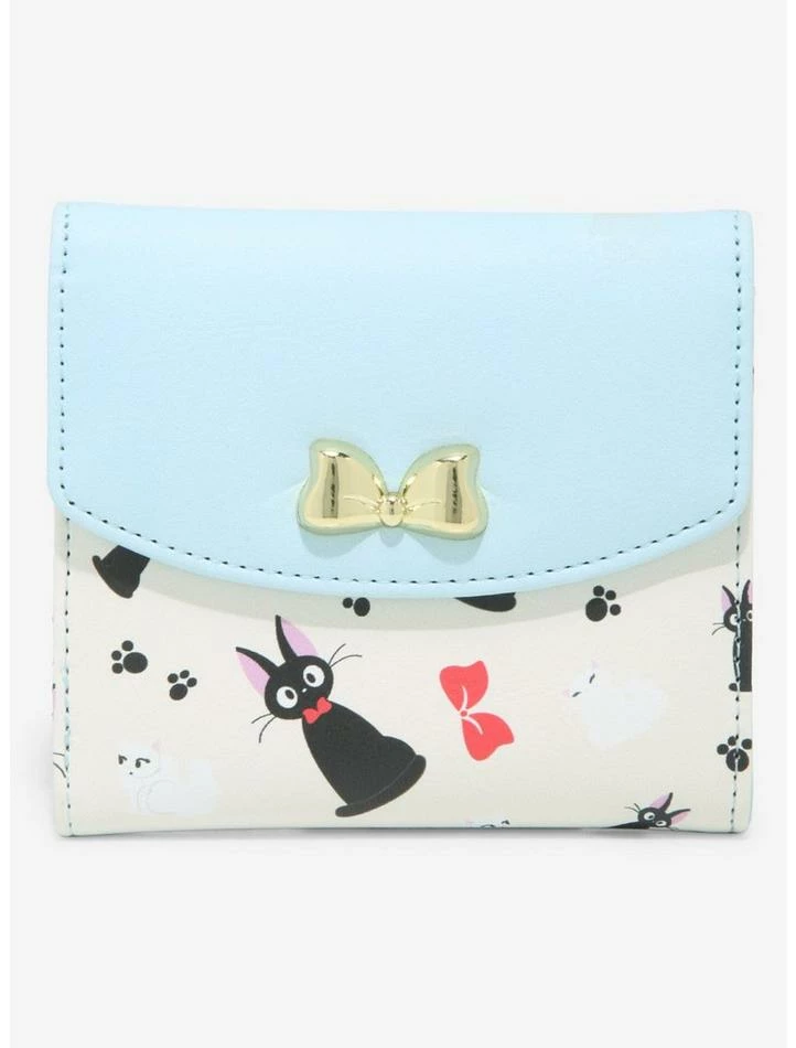 Coupon π Studio Ghibli Kiki's Delivery Service Jiji Bow Mini Wallet β€οΈ