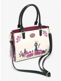 Outlet 👍 Studio Ghibli Kiki's Delivery Service Jiji & Lily Satchel Bag 👍